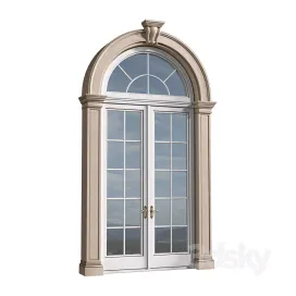 Arc Classical Frame Window